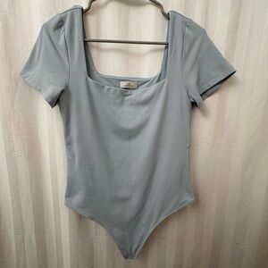 Babaton Light Blue Women's Bodysuit (Aritzia)